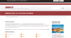Desktop Screenshot of linkinfo.at